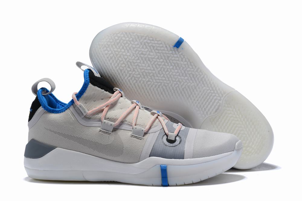 Nike Kobe AD EP Shoes Grey Light Blue